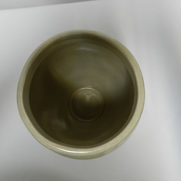 Hearth & Hand Magnolia Urn Vase ceramic 7.5" Tall Jar smooth beige brown Pottery - Picture 6 of 8